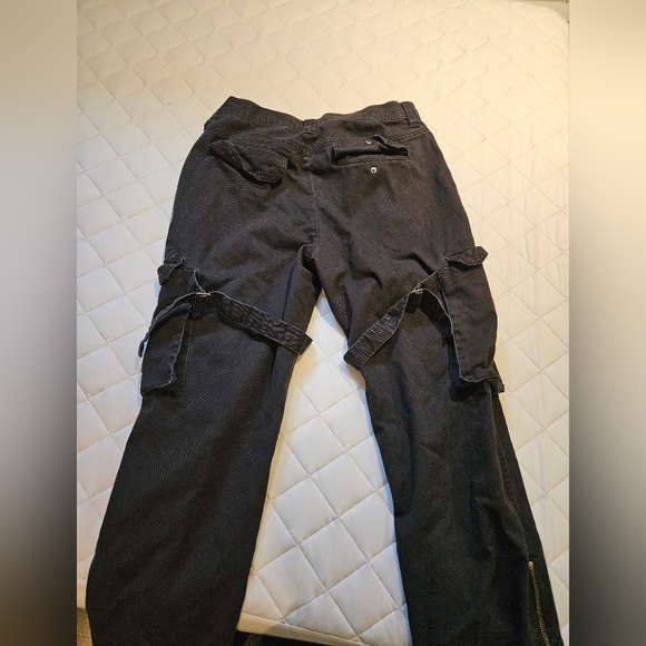 Black Utility Pants - Picture 3 of 4